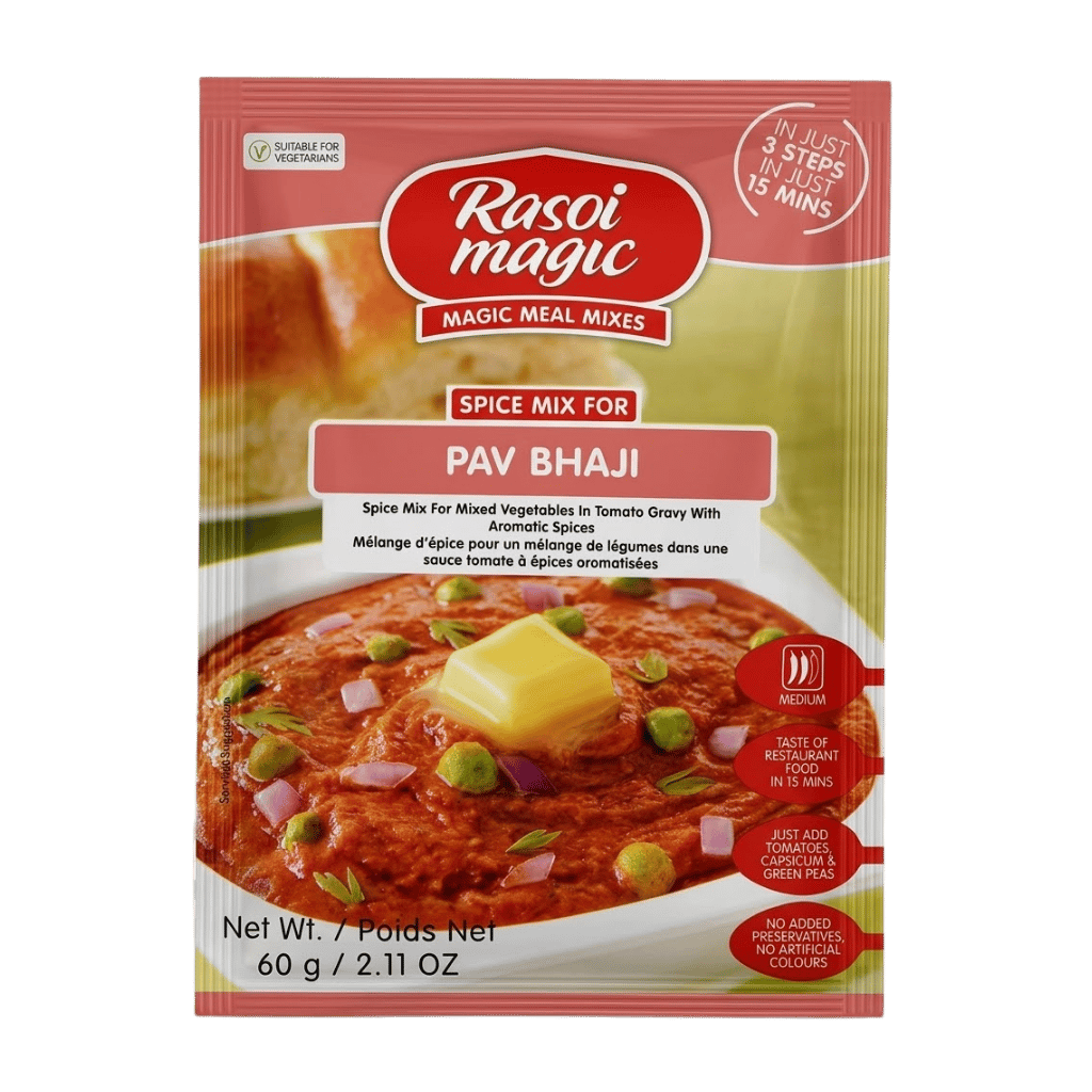 Rasoi Magic Pav Bhaji Mix 60 g buy online USA - 1